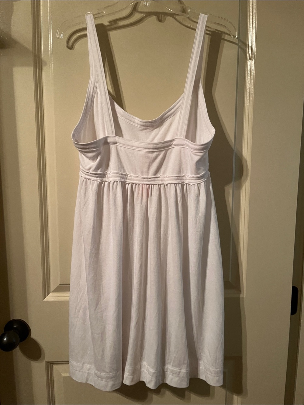 PINK Victoria's Secret White Cotton Swimsuit Coverup, NWT, Size Large - Picture 4 of 7